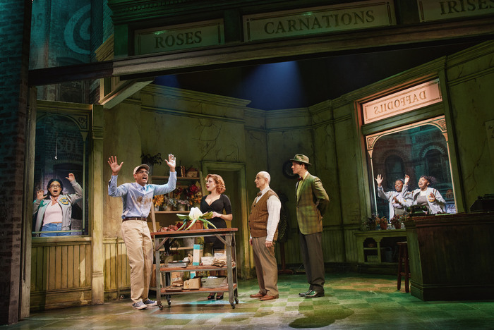 Photos: Sherie Rene Scott and Nicholas Christopher in LITTLE SHOP OF HORRORS  Image