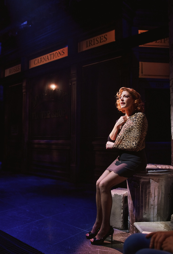 Photos: Sherie Rene Scott and Nicholas Christopher in LITTLE SHOP OF HORRORS Image