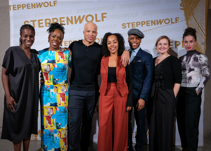 Director Awoye Timpo, Playwright Ngozi Anyanwu, Artistic Director Glenn Davis, Britta Photo