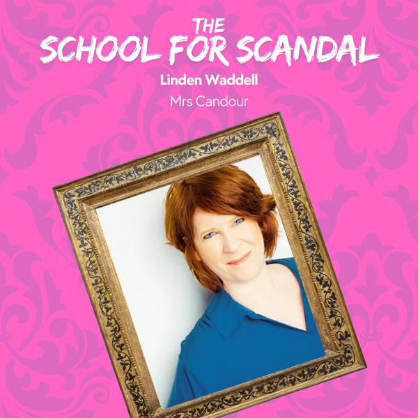 Linden Waddell as Mrs Candour Photo