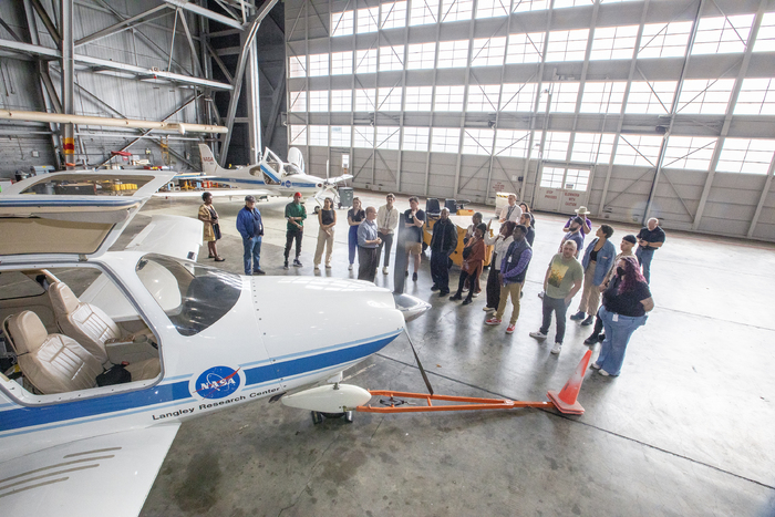 Photos: AIN'T TOO PROUD National Tour Company Visit NASA Langley  Image