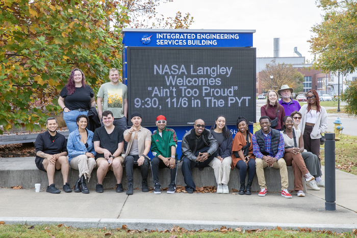 Photos: AIN'T TOO PROUD National Tour Company Visit NASA Langley Image