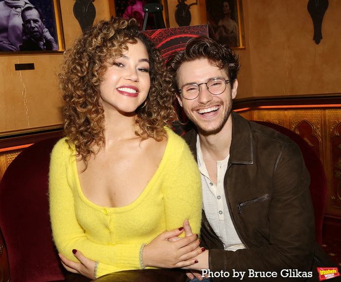 Photos: MOULIN ROUGE! Stars Solea Pfeiffer & John Cardoza Meet the Press