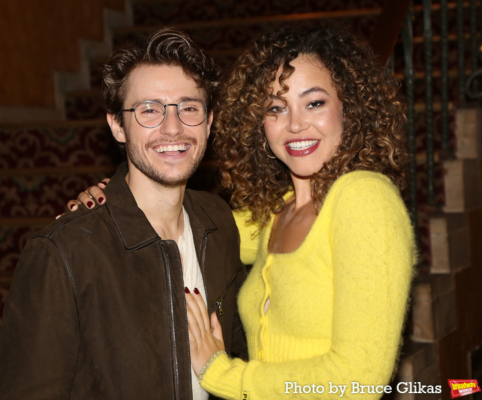 Photos: MOULIN ROUGE! Stars Solea Pfeiffer & John Cardoza Meet the Press Image