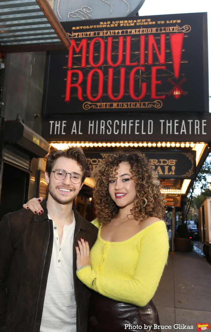 Photos: MOULIN ROUGE! Stars Solea Pfeiffer & John Cardoza Meet the Press  Image