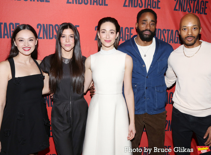 Photos: WALDEN Starring Emmy Rossum, Zoe Winters, & Motell Foster Opens at Second Stage  Image