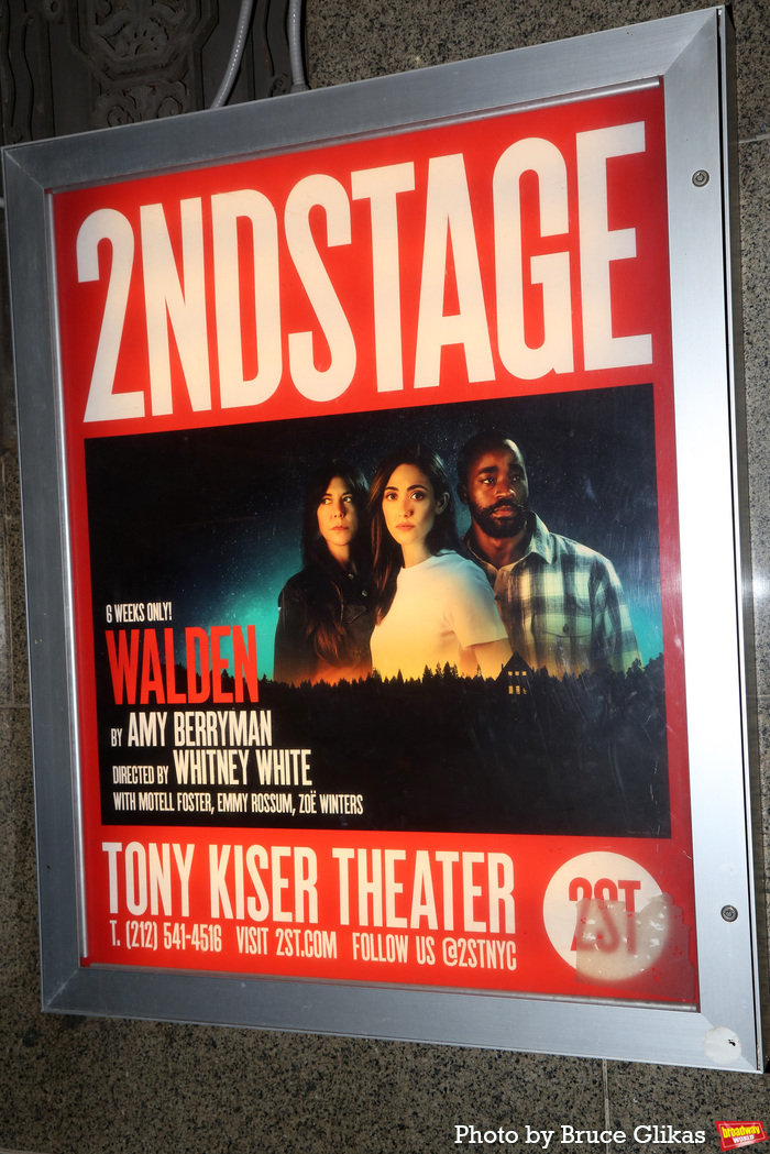 Photos: WALDEN Starring Emmy Rossum, Zoe Winters, & Motell Foster Opens at Second Stage  Image