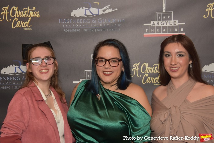 Callie Hester (Props Designer), Amanda Scanze (Costume Designer) and Samantha Naso (W Photo