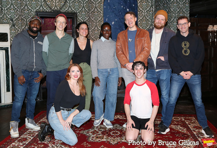 Lupita Nyong'o poses with the cast including Maggie Weston, Julian Robertson, Laura D Photo