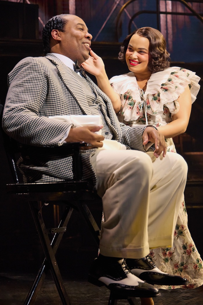 James Monroe Iglehart and Kim Exum Photo