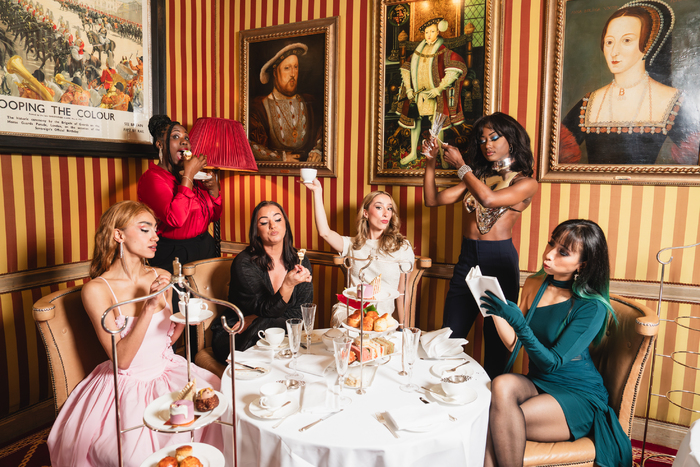 Photos: SIX Queens Celebrate Six Years With A Royal Afternoon Tea At The Rubens At The Palace  Image