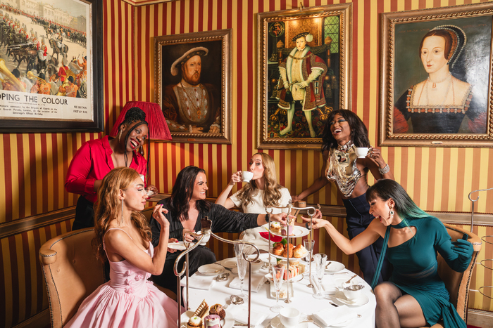 Photos: SIX Queens Celebrate Six Years With A Royal Afternoon Tea At The Rubens At The Palace  Image