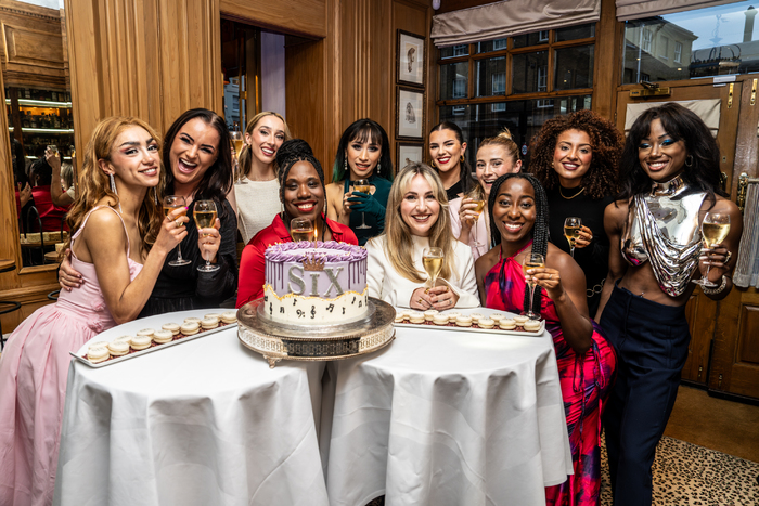 Photos: SIX Queens Celebrate Six Years With A Royal Afternoon Tea At The Rubens At The Palace  Image