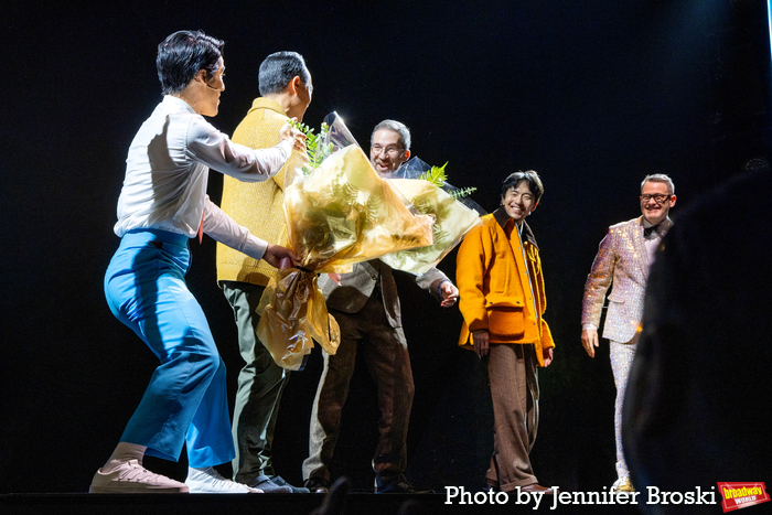 Darren Criss, Marcus Choi, Will Aronson, Hue Park, Michael Arden Photo