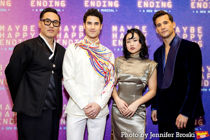 Marcus Choi, Darren Criss, Helen J Shen, Dez Duron Photo