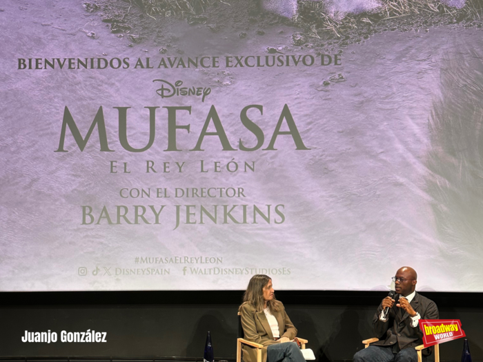 PHOTOS: Se presenta la película MUFASA en Madrid con su director Barry Jenkins  Image