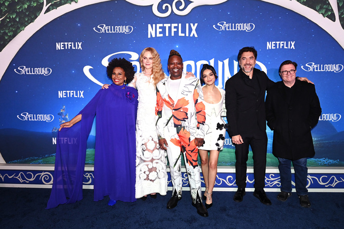 Jenifer Lewis, Nicole Kidman, Tituss Burgess, Rachel Zegler, Javier Bardem, and Natha Photo