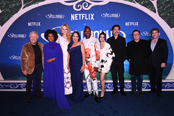 Alan Menken, Jenifer Lewis, Nicole Kidman, Vicky Jenson, Tituss Burgess, Rachel Zegle Photo