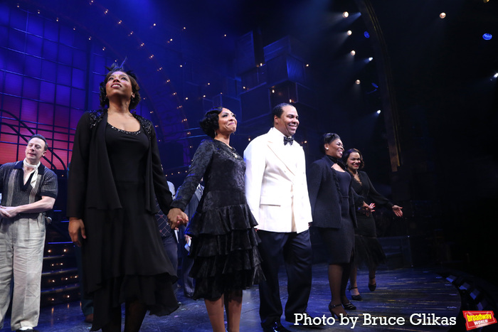 Darlesia Cearcy, Jennie Harney-Fleming, James Monroe Iglehart, Kim Exum and Dionne Fi Photo