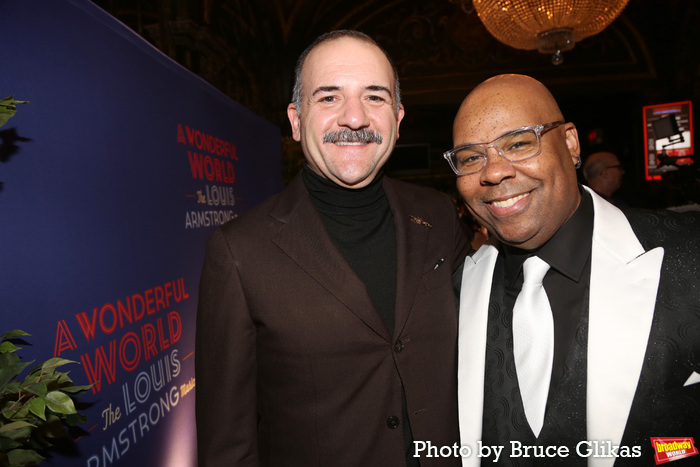 Jimmy Smagula and James Monroe Iglehart  Photo