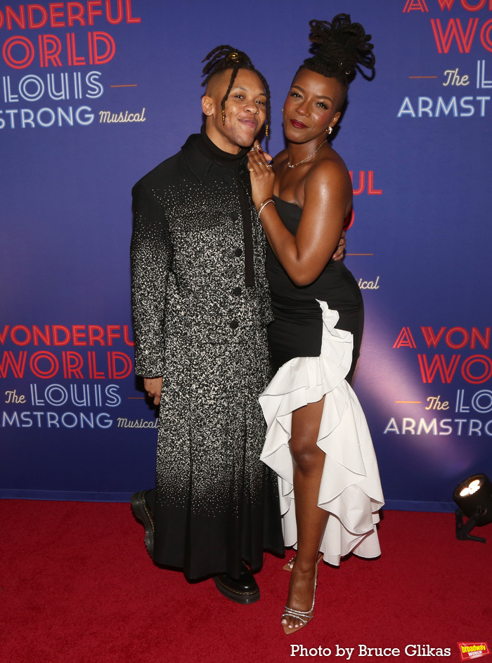 Photos: A WONDERFUL WORLD Cast on the Opening Night Red Carpet  Image