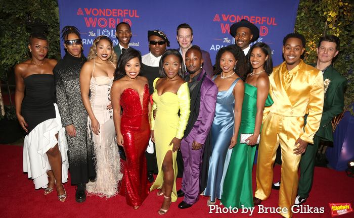 Photos: A WONDERFUL WORLD Cast on the Opening Night Red Carpet  Image