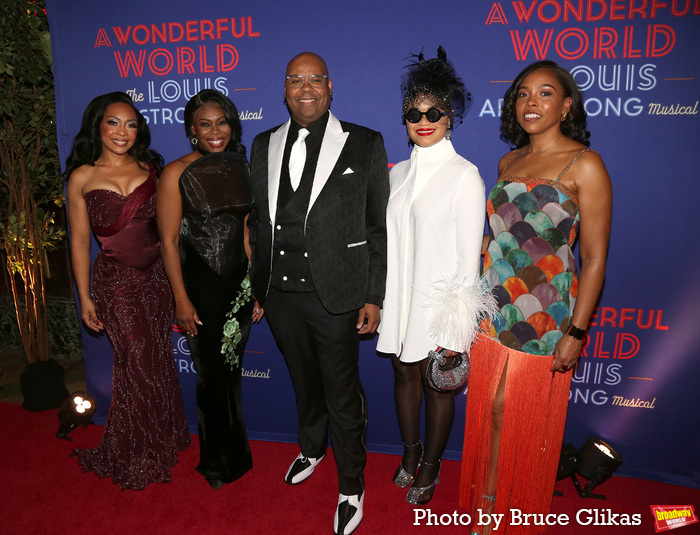 Photos: A WONDERFUL WORLD Cast on the Opening Night Red Carpet  Image