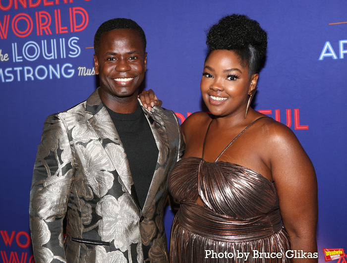 Photos: A WONDERFUL WORLD Cast on the Opening Night Red Carpet  Image