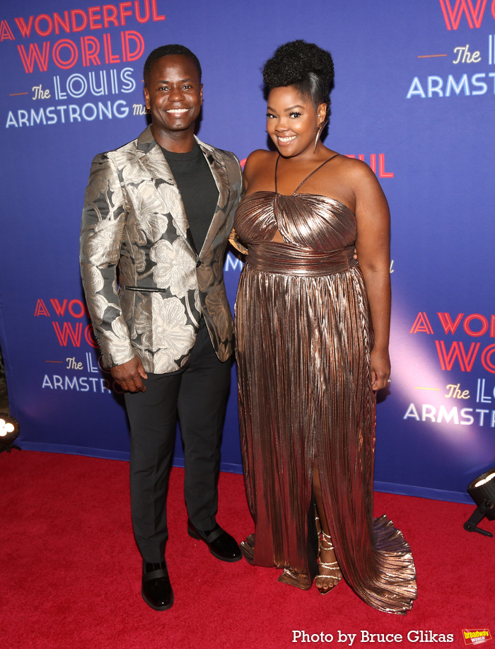 Photos: A WONDERFUL WORLD Cast on the Opening Night Red Carpet  Image