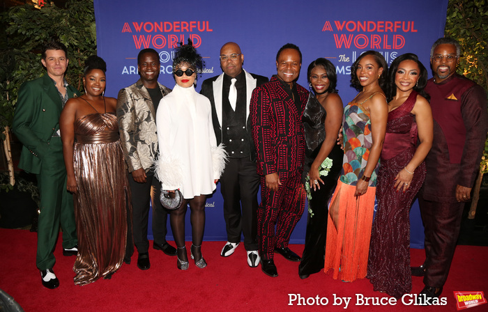 Photos: A WONDERFUL WORLD Cast on the Opening Night Red Carpet  Image