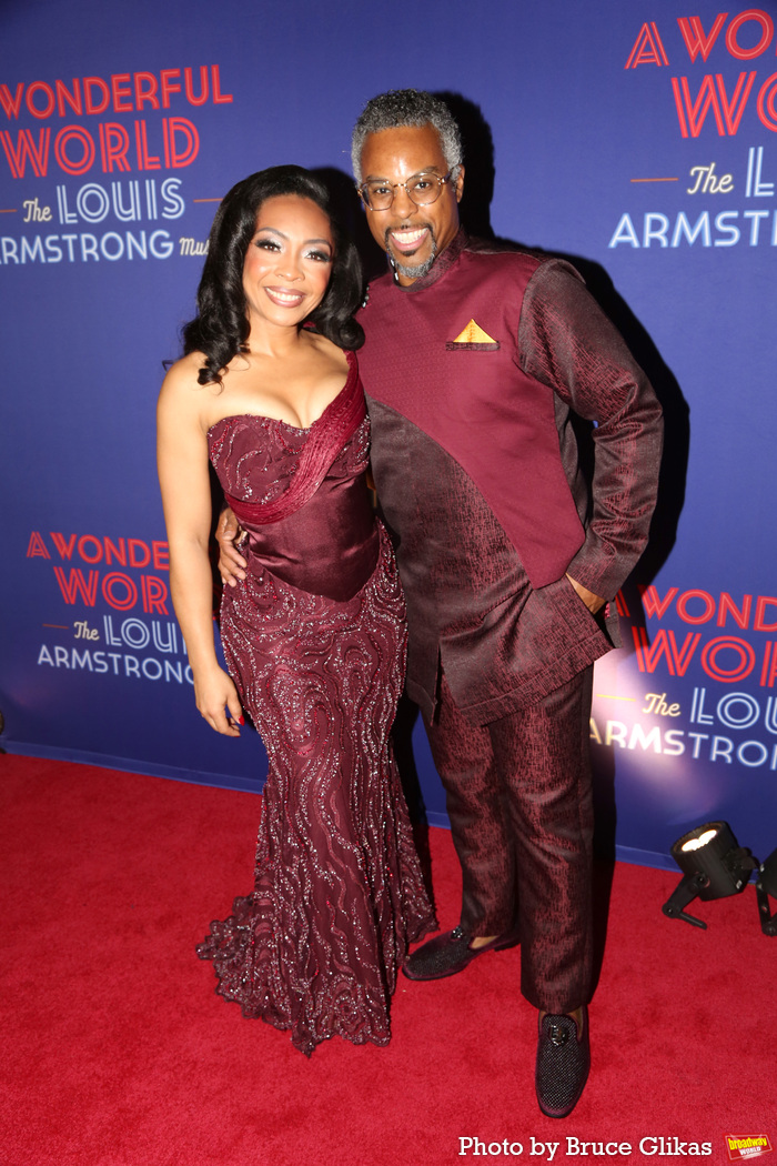 Photos: A WONDERFUL WORLD Cast on the Opening Night Red Carpet  Image