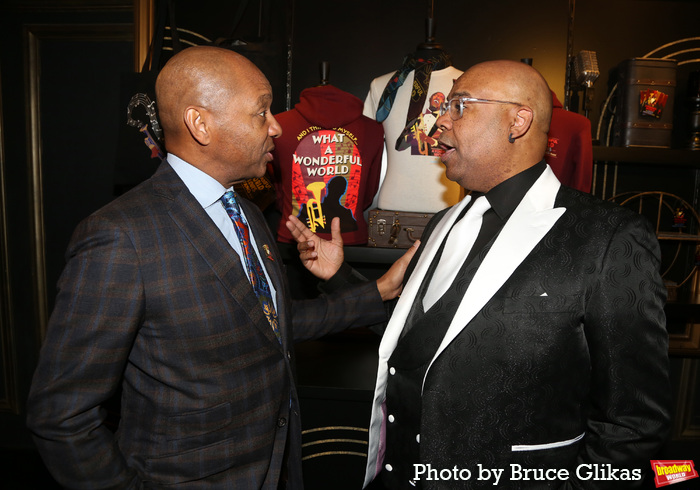 Branford Marsalis and James Monroe Iglehart  Photo