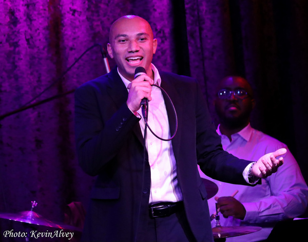 Photos: John Manzari Sings And Taps In RECENTER At Birdland Image