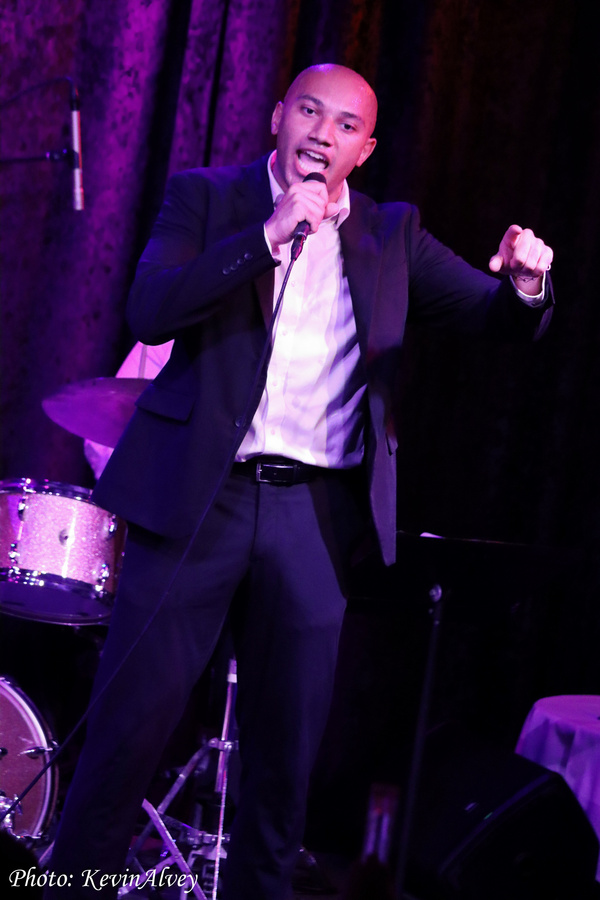 Photos: John Manzari Sings And Taps In RECENTER At Birdland  Image