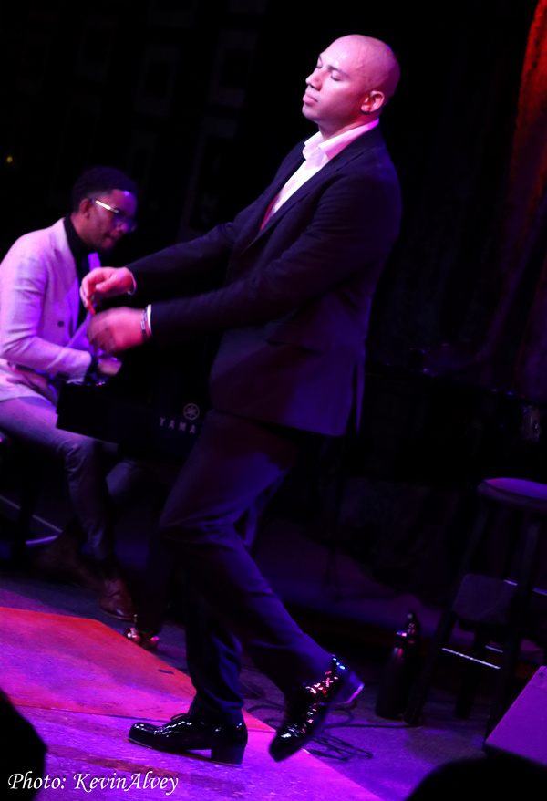 Photos: John Manzari Sings And Taps In RECENTER At Birdland Image