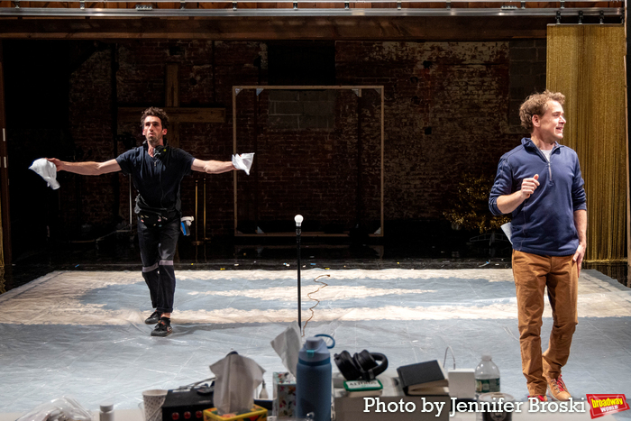 Photos: In Rehearsals for THE MERCHANT OF VENICE with  Richard Topol, T.R. Knight & Alexandra Silber   Image