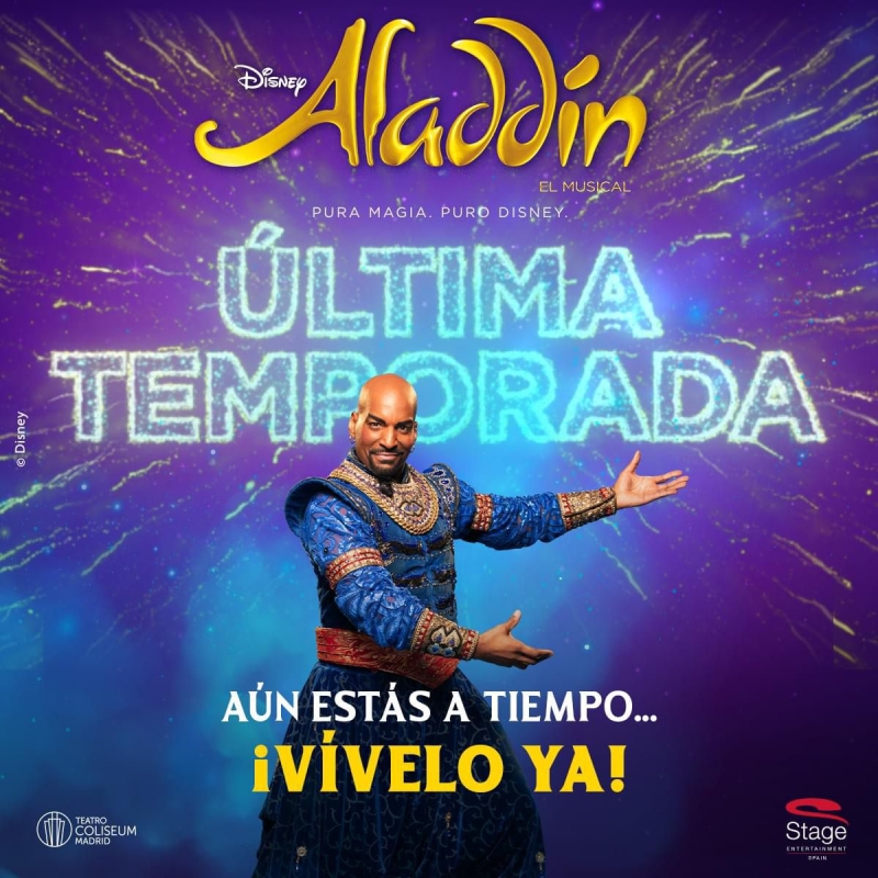 ALADDÍN anuncia su última temporada en Madrid  Image