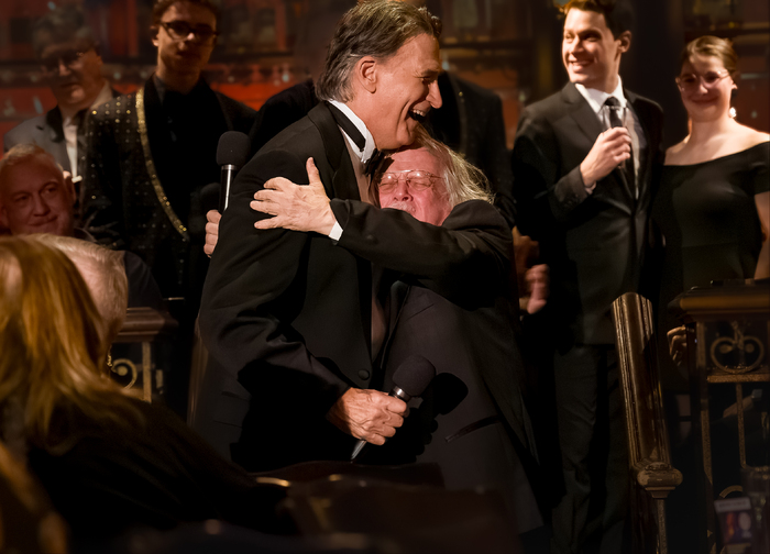 Bob Stillman and Ken Jennings. Photo credit: Conor Weiss Photo