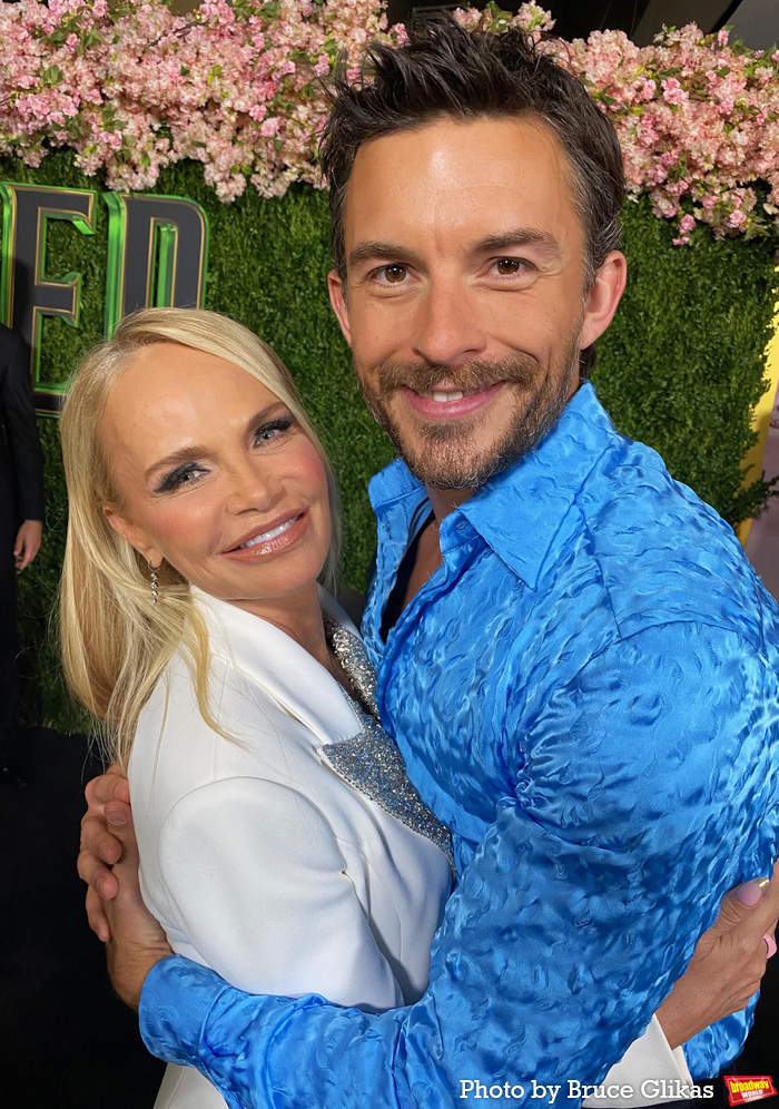 Kristin Chenoweth and Jonathan Bailey Photo