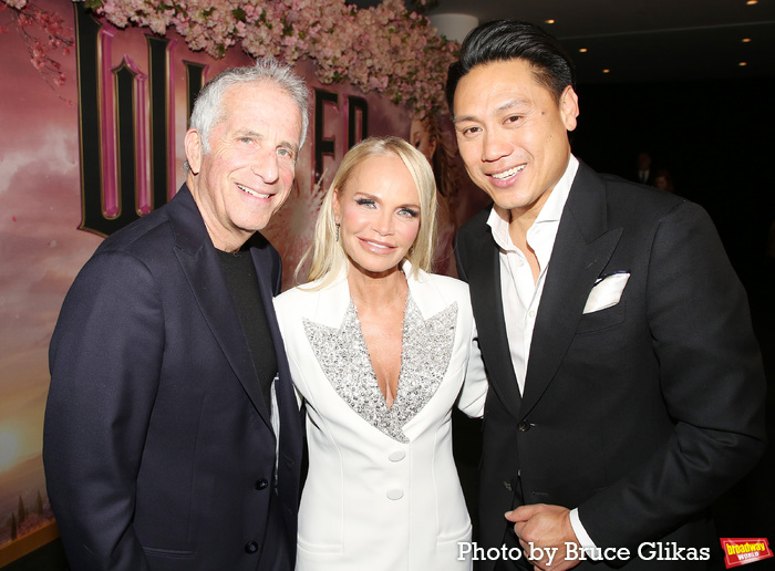 Marc Platt, Kristin Chenoweth and Jon M. Chu Photo