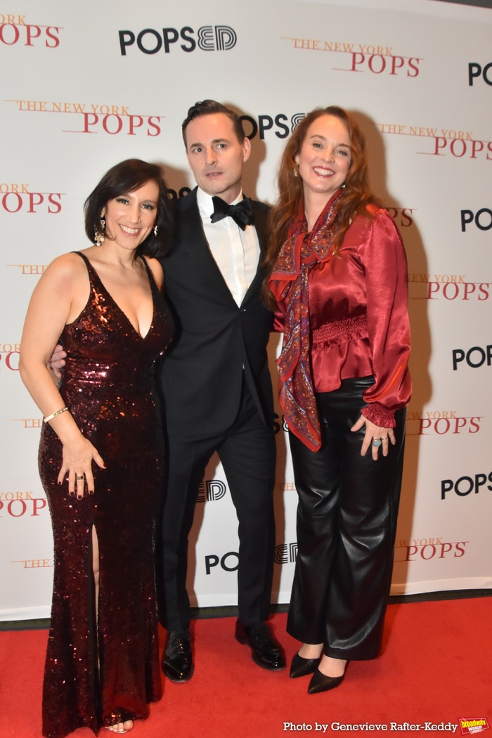 Gabrielle Stravelli, Max von Essen and Mellissa Errico Photo