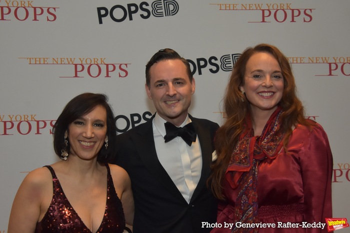 Gabrielle Stravelli, Max von Essen and Melissa Errico Photo