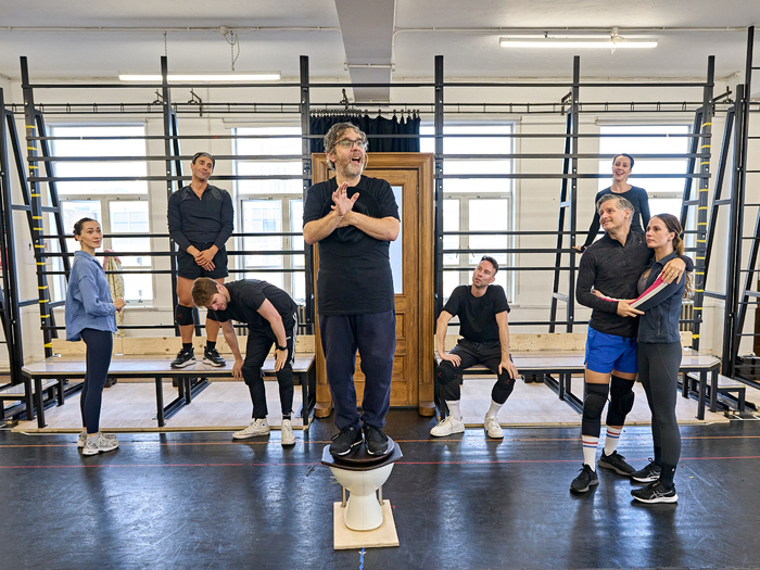 Photos: THE PRODUCERS at Menier Chocolate Factory in Rehearsal Image