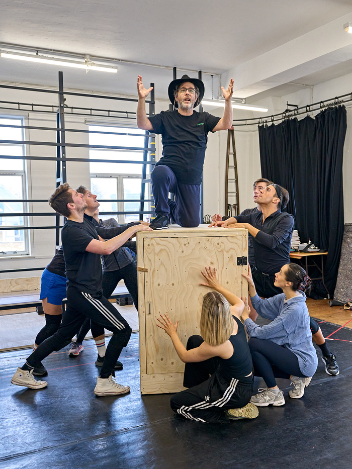 Photos: THE PRODUCERS at Menier Chocolate Factory in Rehearsal Image