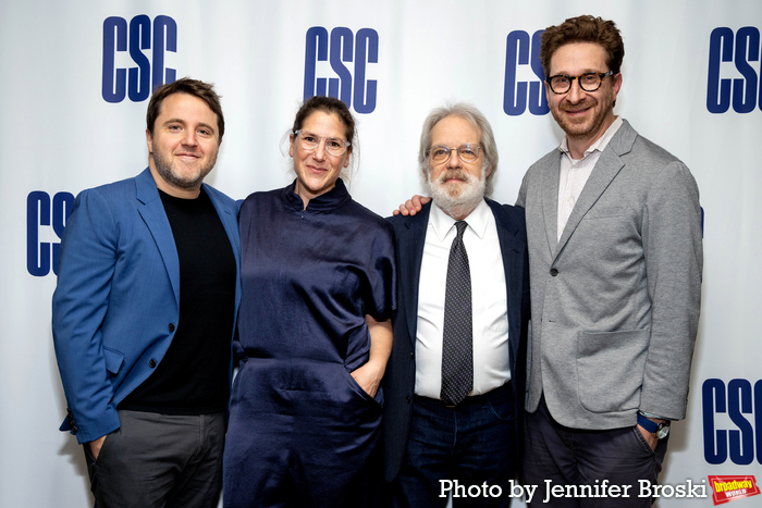 Joshua Harmon, Anne Kauffman, John Weidman, Daniel Goldstein Photo