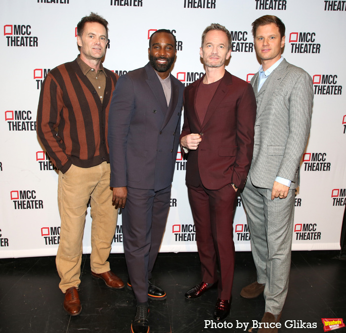 NEW YORK, NEW YORK - NOVEMBER 18: Garret Dillahunt, Tramell Tillman, Neil Patrick Har Photo