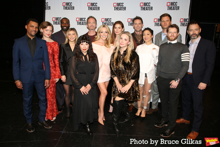 NEW YORK, NEW YORK - NOVEMBER 18: The cast of 