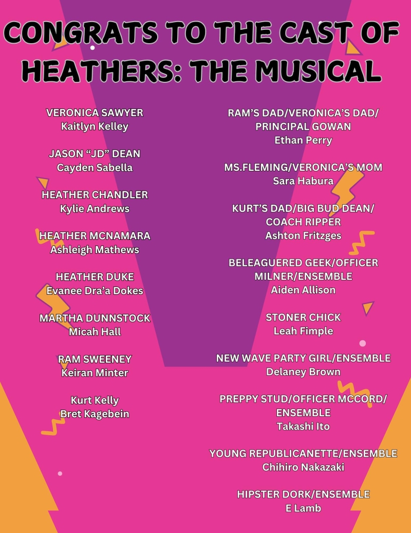 Review: HEATHERS THE MUSICAL at University Of Central Arkansas Theatre  Image