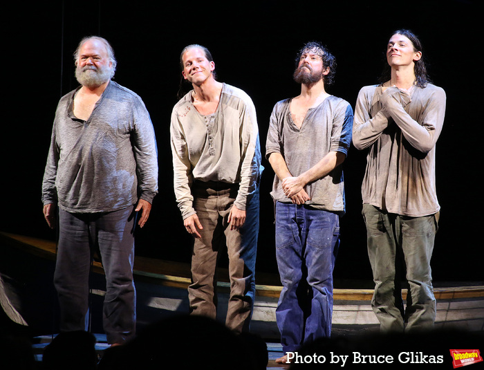 Photos: The Avett Brothers Join SWEPT AWAY Cast at Opening Night Curtain Call Image