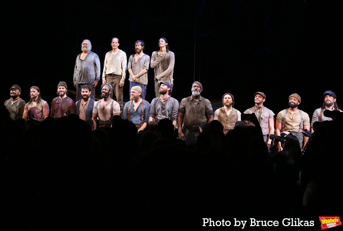 Top Row (L-R) Wayne Duvall, Stark Sands,  John Gallagher Jr. and Adrian Blake Enscoe  Photo